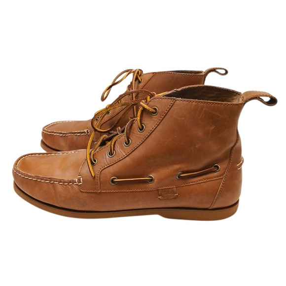 Polo Ralph‎ Lauren Barrott Chukka Boots Mens Sz 12D Reddish Brown Leather Lace main image 12